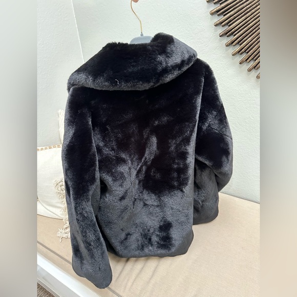 Stand Studio faux-fur savannah jacket black size 36 - Picture 9 of 15